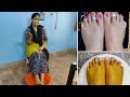 Parlour போக மாட்டேன்☺️ | Unbelievable result at home | Pedicure at home tamil