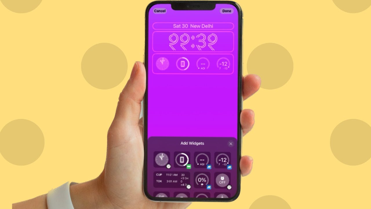 How To Change Remove Widgets From IPhone Lock Screen In IOS 17 YouTube