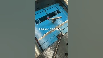 Haijiang high speed injection molding machines for spoon mould with 7 seconds