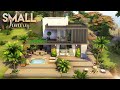 SMALL LUXURY HOUSE #4 | NO CC | The Sims 4: Speed Build