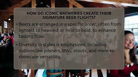 How Do Iconic Breweries Create Their Signature Beer Flights? - The Pint Guy