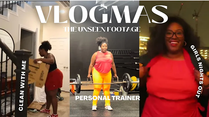 VLOGMAS || WEEK OF WORKOUTS, GIRLS NIGHTS OUT, CLE...