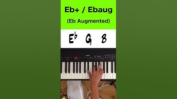 Learn To Play Eb Augmented Triad On Piano: Easy Tutorial For Beginners | Music Simply Understood