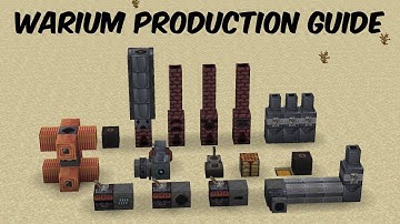 WARIUM Mod Production Machines and Uranium Processing