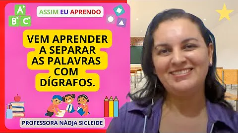 Como separar a sílaba da palavra seria?