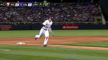 PHI@COL: Tulo rips RBI double down left-field line