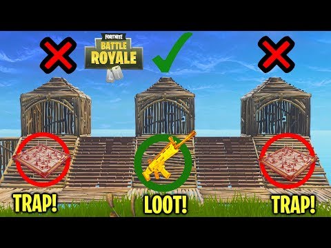 it s the fortnite mystery box challenge with a few of my friends 2 mystery boxes have traps or holes that let you fall - fortnite mystery box