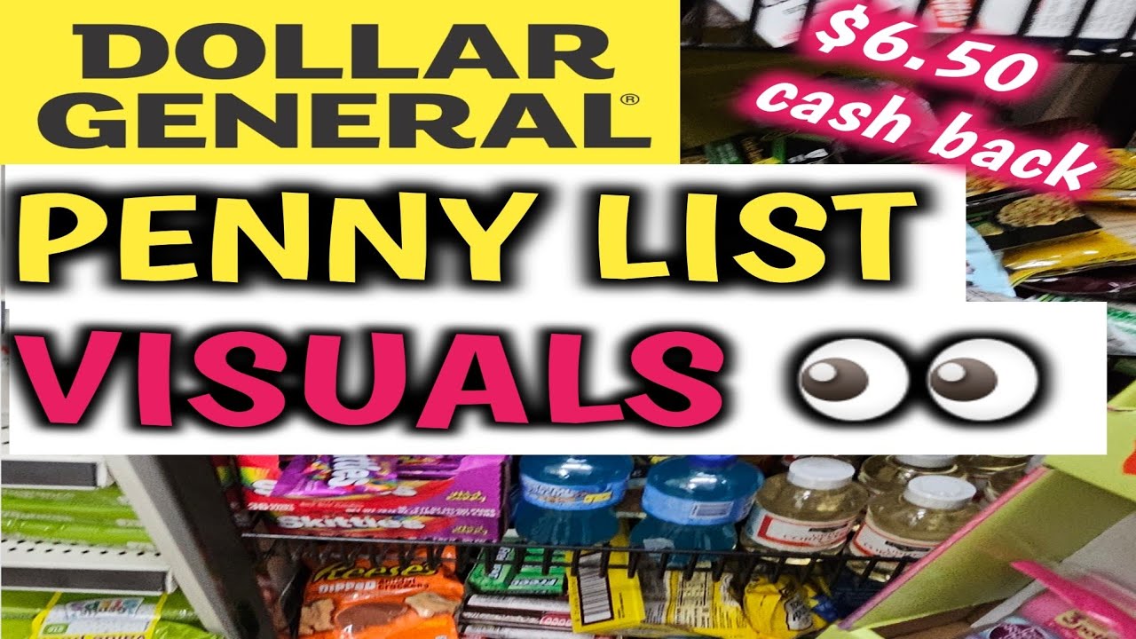 8/8/2023 💰6.50 Cash Back Dollar General Couponing this Week Penny