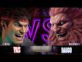SF6 - Yas (Ryu) vs Daigo (Akuma) - High level Ranked Battle Street Fighter 6 Replays