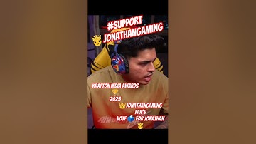 Vote For Jonathangaming/@JONATHANGAMINGYT ! #jonathangaming #shortsfeed #shorts #bgmi #gaming