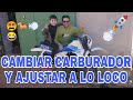 Montar CARBURADOR Amal en MOTO y ajustar con diferentes chicles Y PRUEBA A LO LOCO DERBI FDS