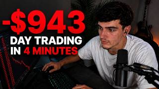 How I Lost $943 Day Trading in 4 Minutes (I GOT STOP RAIDED)