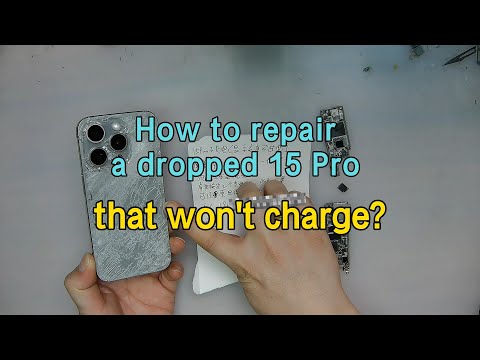 HOW TO REPAIR IPHONE 15 PRO WITH CHARGING PROBLEMS - YouTube