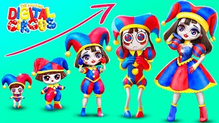 Pomni Tumbuh Besar! 32 Kreasi Digital Circus Untuk Boneka LOL Dolls