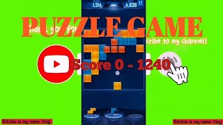 PUZZLE GAME WITH SCORE 1240 | High Score Challenge & Gameplay Walkthrough  #PuzzleGameGameplay screenshot 5