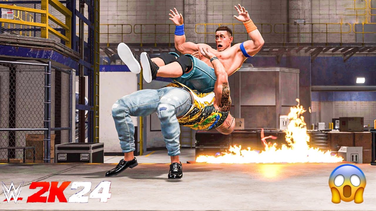 THE ROCK returns and fights JOHN CENA | WWE 2K24 | GAMEPLAY | XBOX ...