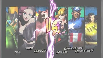 Request:Felicia/Zero/Amaterasu Arcade Mode|ULTIMATE MARVEL VS. CAPCOM 3