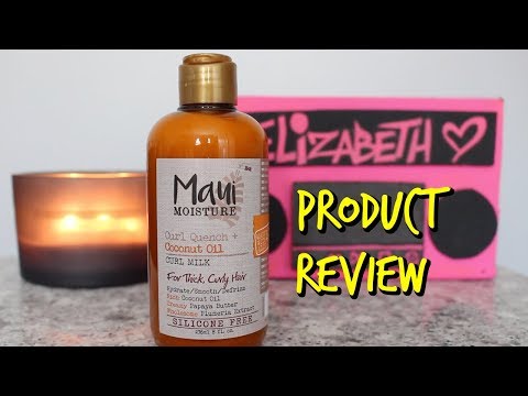 Review: Maui Moisture Quench + Coconut Oil Curl Milk