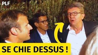 Jean-Luc Mélenchon PERD SES C**** devant Macron (c'est lunaire 🥶)