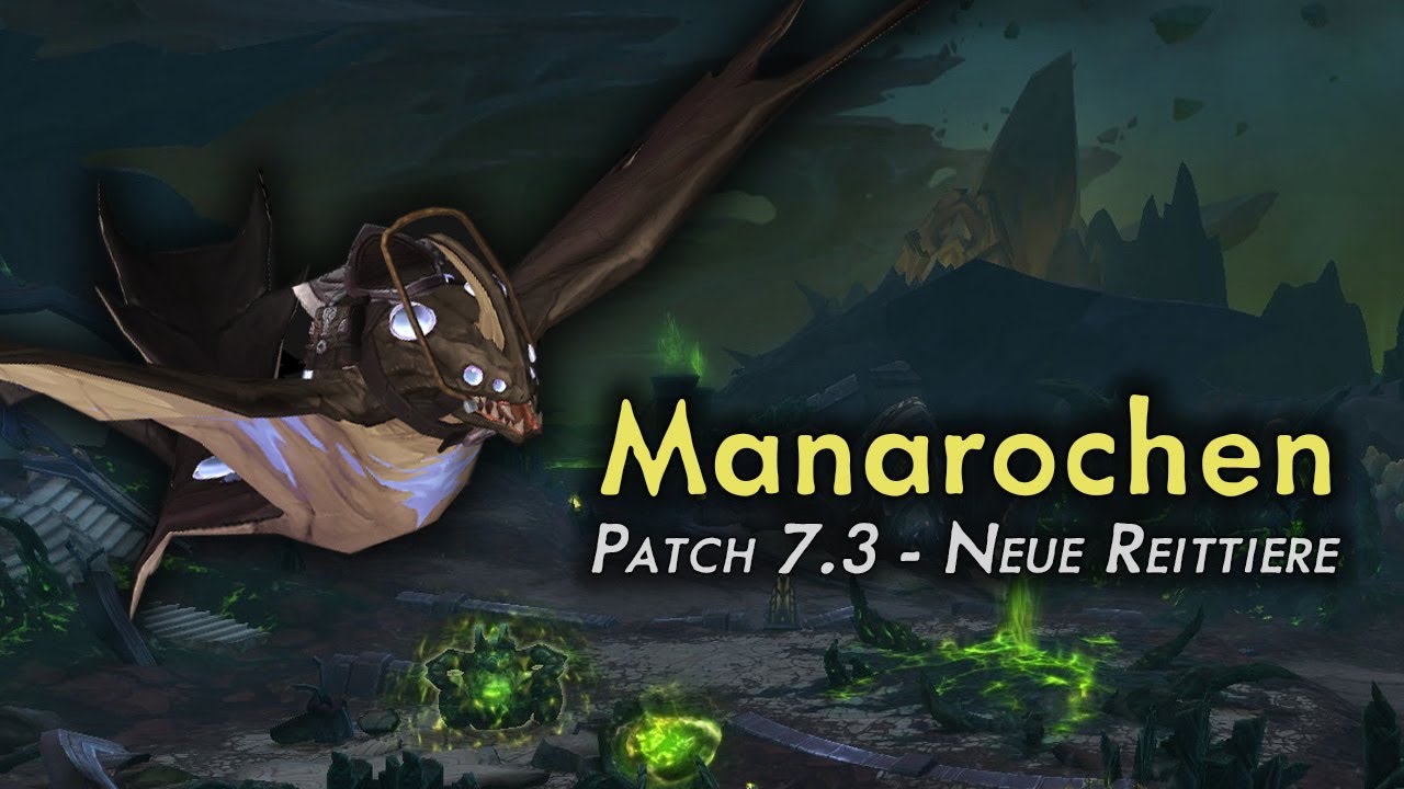WoW Mount-Vorschau: Manarochen | Vanion.eu