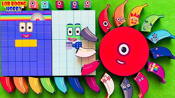 Meet Numberblocks NEW 1 117 Puzzle Tetris Shape| ASMR chirping of birds