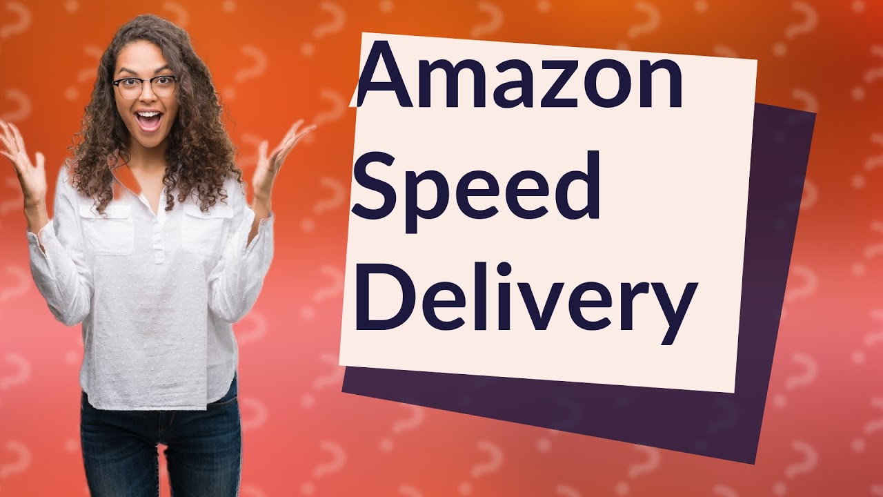 How fast can an Amazon package arrive? YouTube