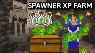 EASIEST Mob Spawner XP Farm Tutorial (Java &amp; Bedrock) - Minecraft 1.20