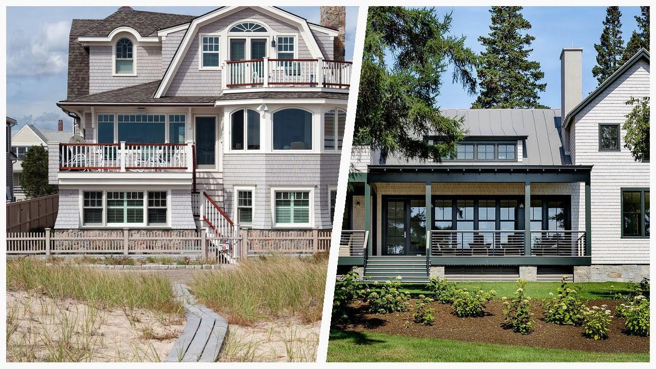 75 Coastal Gray Exterior Home Design Ideas #⭐563 You'll Love ️