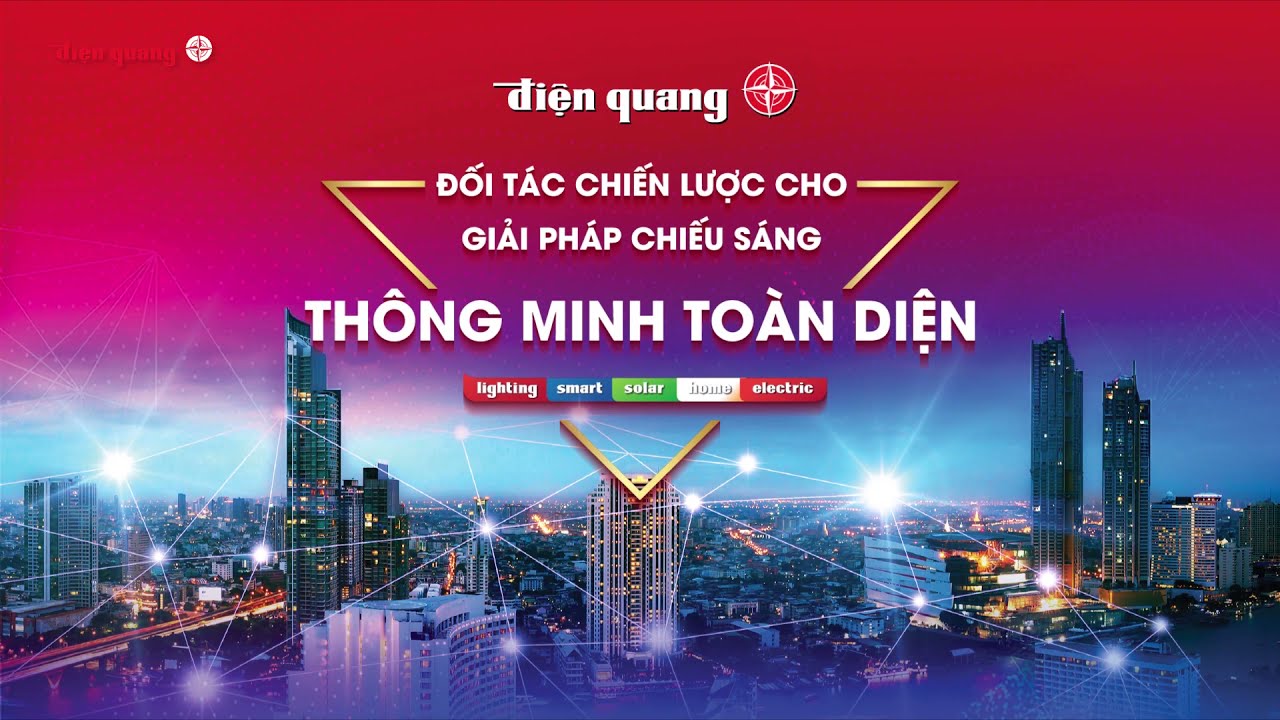 Giải pháp chiếu sáng thông minh toàn diện Điện Quang - Công nghệ ...