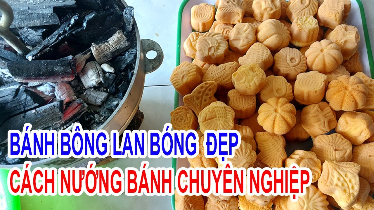 chỉ nghề tận tâm cách nướng bánh bông lan xưa đẹp nhất #songnuocmientay