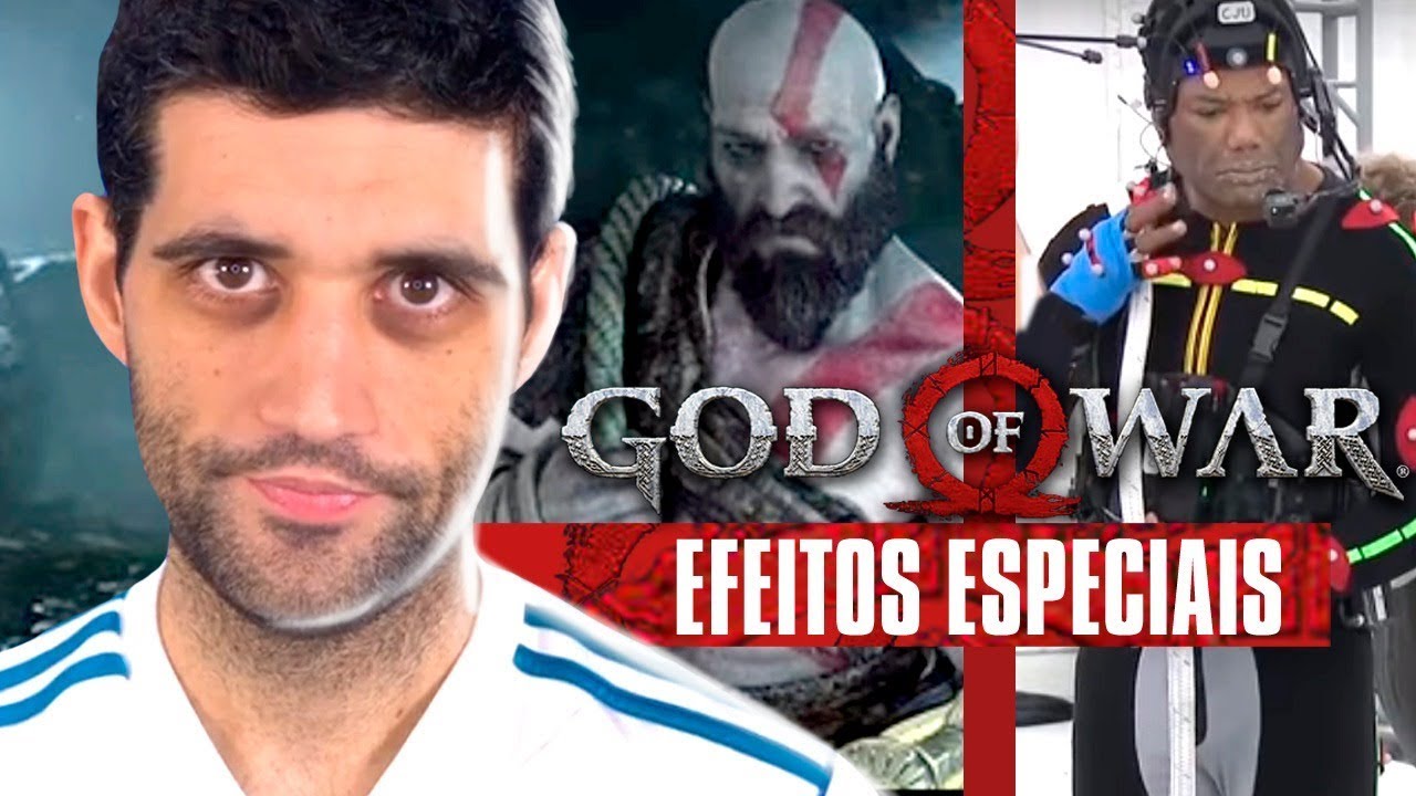 Os Atores De God Of War Fazendo Os Efeitos Especiais Video MUITO
