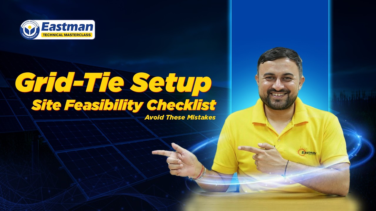 How to Check Site Feasibility for Grid Tie Solar? | Net Metering & Paperwork | Technical Masterclass