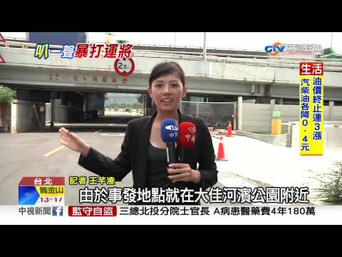 叭! 超車按喇叭引發糾紛 小黃運將遭毆打│中視新聞 20190708
