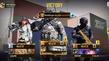 How I played codm mission free for all : M4LMG #cod gameplay