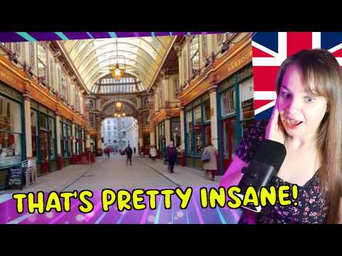 REACTION TO LEADENHALL MARKET | UK REACTION