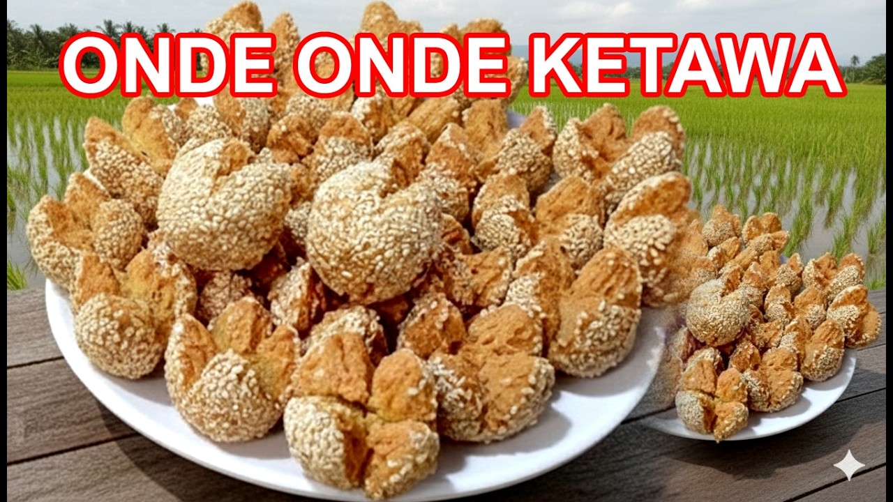 Resep KE 2 Onde-Onde Ketawa Anti Gagal: Mekar Sempurna & Super Renyah!