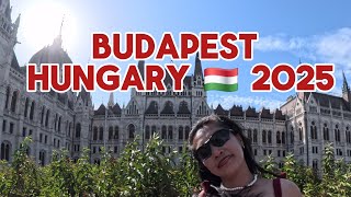 BUDAPEST HUNGARY 🇭🇺 2025