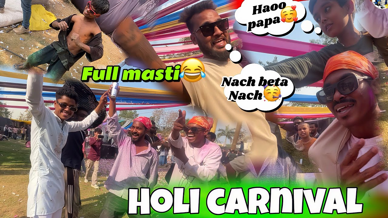 Holi Carnival 2026❤️| Vibhu Raut Vlogs 🧠🫵