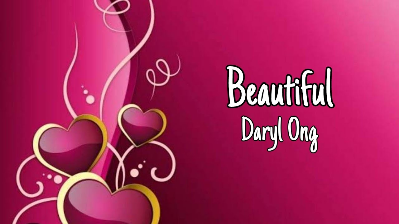 Beautiful Crush (lyrics cover Daryl Ong) YouTube