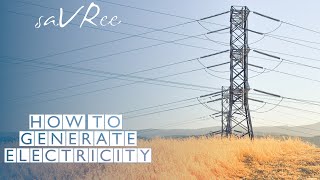 How To Make Electricity (Power Generation)!
Want to LEARN about engineering with videos like this one? Then visit:
https://courses.savree.com/
Want to TEACH/INSTRUCT with the 3D models shown in this video? Then visit:
https://savree.com/en/teach-engineering
Want to TRAIN your workforce or employees using videos like this one? Then visit:
https://savree.com/en/enterprise-engineering-training
And dont forget to sign-up to our newsletter for free engineering Handbooks, Videos, and Courses.
https://courses.savree.com/pages/email-signup
******************************************************************
Learn how to make electricity using only a magnet and conductor! This video explains the basics of how ac electrical generators work. By the end of the video, you will know how 95% of all electrical power is generated and how almost all power stations work! The process is more simple than you might imagine!
Like this video? Then check out our other videos!
🚢 Marine Diesel Two Stroke Engine - How it Works! - https://youtu.be/IM8rxp8qB8k
🚢 Ship Parts and Terminology Explained! - https://youtu.be/Xm-F2rPU_NU
⚙️How Deaerators Work! - https://youtu.be/M_jOsTWVIH8
⚙️How Shell and Tube Heat Exchangers Work! - https://youtu.be/OyQ3SaU4KKU
⚙️How Power Grids Work! - https://youtu.be/fUWRyhsutL8
⚙️How Watertube Boilers Work! - https://youtu.be/fUWRyhsutL8
⚙️How Dams Work (Hydro Dams)! - https://youtu.be/ztM6tL6LtFs
💡Control Valve Types (Gate Valve, Globe Valve etc.)! - https://youtu.be/OyQ3SaU4KKU
💡Transformer Parts and Functions! - https://youtu.be/3osmO4FQ2Yg
💡Plate Heat Exchangers Explained! - https://youtu.be/7TTF4aU3Pcs
📚Want to learn more about engineering?
Then join saVRee to access over 45 hours of engineering video courses! New courses every month!
https://courses.savree.com/
Hope to see you on a course soon! 👋
🏫Want to use the 3D model in this video to present, instruct, or teach? Simply join saVRee! We have over 400 engineering models that will make your life a lot easier!
https://savree.com/
📱Check out our socials!
https://linktr.ee/savree
📖You can learn more about engineering in our technical encyclopedia: https://savree.com/en/encyclopedia
▶️How To Make Electricity (Power Generation)
You don’t need much to generate electricity, only a magnet and conductor.
A magnetic field surrounds all magnets. If a magnetic field passes over a conductor, voltage is induced in that conductor. A static magnetic field surrounding a conductor induces NO voltage in the conductor! The magnetic flux needs to be varied (non-constant) for voltage to be induced. Magnetic flux is the magnetic field multiplied by the conductor area perpendicular to that field.
The strength of the magnetic field, and the magnetic field area that the conductor moves through per second, dictates how much voltage is induced in the conductor. Its possible to vary the voltage by increasing the area of the conductor that the magnetic field lines come into contact with, or, by increasing the strength of the magnetic field (increasing the magnetic flux density). Typical electrical conductor materials include copper and aluminium.
To continuously generate electricity, we need to continuously move a conductor through a magnetic field, or, move a magnetic field continuously across a conductor. The most efficient way to do this is by either rotating a magnet within a conductor, or by rotating a conductor within a magnetic field.
This video shows a permanent magnet attached to a rotating paddle wheel. The magnet is physically attached to the paddle wheel. As water flows across the paddle wheel (hydro turbine), the paddle wheel rotates and so does the magnet. As the magnet rotates, a changing magnetic field passes over the conductor coil. Because the magnet is constantly moving, the magnetic field is constantly changing, which means voltage is constantly induced in the conductor coil.
Water flow is continuous, so the paddle wheel and magnet rotate continuously, and the magnetic field varies continuously. The result is that voltage is induced at a constantly increasing and decreasing rate in the conductor (represented by a sine wave).
Over 95% of power stations generate electricity using this simple concept, although the process is more complicated. Coal fired power stations burn coal to generate heat, which turns water to steam, and the steam rotates a steam turbine, which is connected to a generator rotor, which rotates and induces voltage in a stator. All thermal power stations convert heat to electricity, usually by heating water to steam, but sometimes also by heating other fluids. Irrespective of which energy fluid is used, a turbine is involved, and this is connected to an ac (alternating current) generator. The type of power station may change, but the basic principle of ac electrical power generation remains the same.
**********
#saVRee_Nuggets, #saVRee How To Make Electricity (Power Generation)!