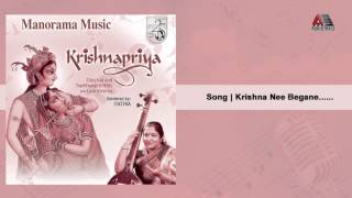 Krishna nee begane | krishnapriya -