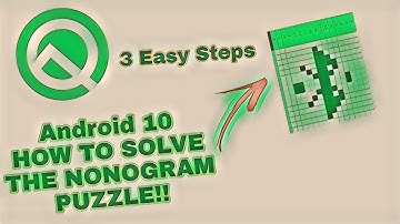 Puzzle Game in Android 10 Easter Egg | How to solve it