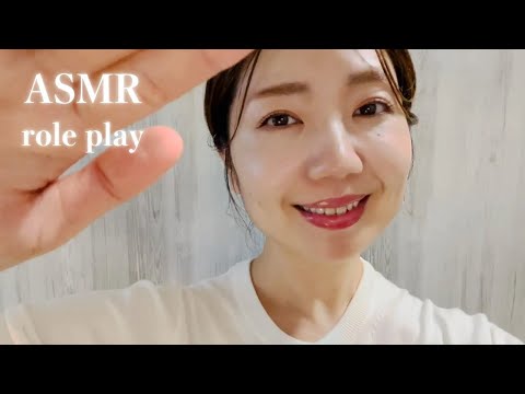 【ASMR】優しく励ましてくれるルームメイト（筆記音・ハンドムーブメント・咀嚼音・励まし）🌿