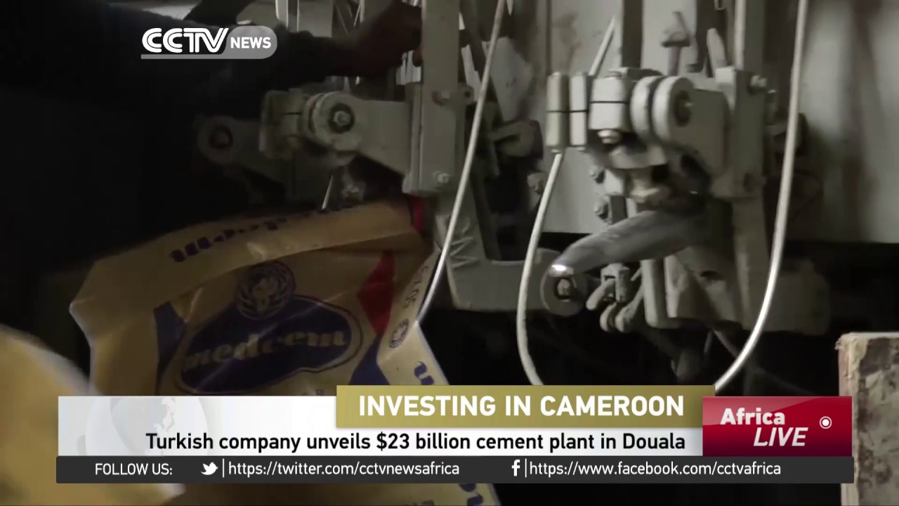 Turkish company unveils $23 dollar cement plant in Douala