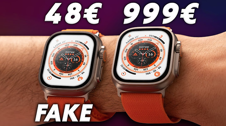 J'ai acheté des Faux Apple Watch à 48€ (choqué)