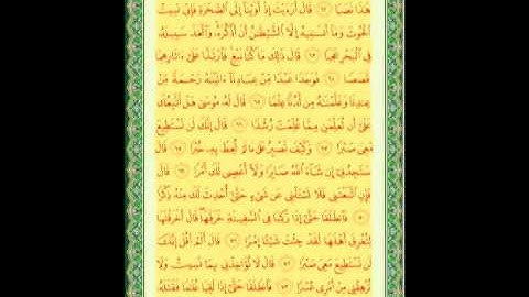 سورة الكهف برواية حفص عن عاصم للشيخ عبد الله شالواله