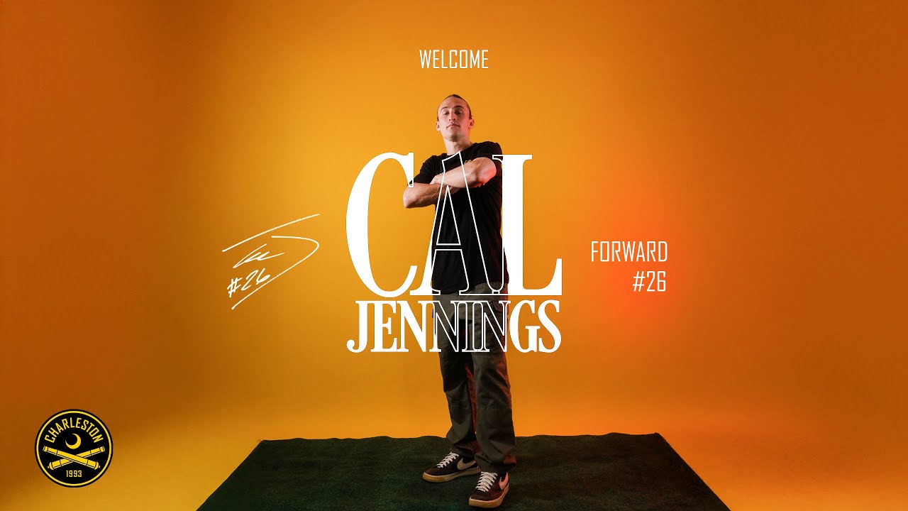 Welcome Cal Jennings! | Charleston Battery Sign All-League Striker
