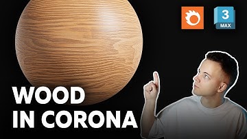 Realistic WOOD MATERIAL in Chaos Corona