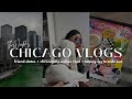 VLOG: friend dates, taking my braids down, chicago&#39;s st patricks day | outfits | social media rant