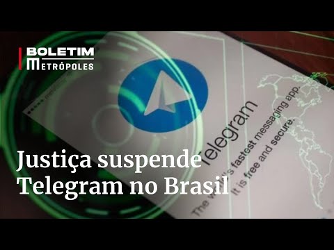 Justiça suspende Telegram no Brasil após recusa de repassar dados à PF | Boletim Metrópoles 2º